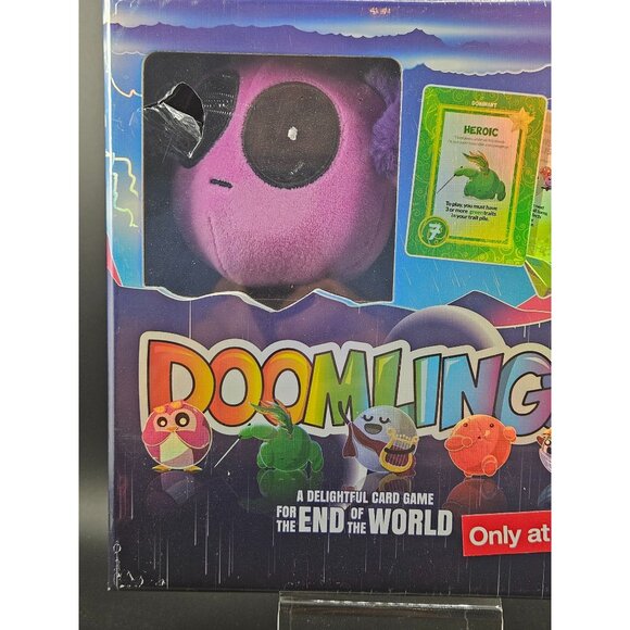 Doomlings Deluxe Card Game Set W/ Exclusive Plush & Mystery Holofoil Card Target - Picture 2 of 6